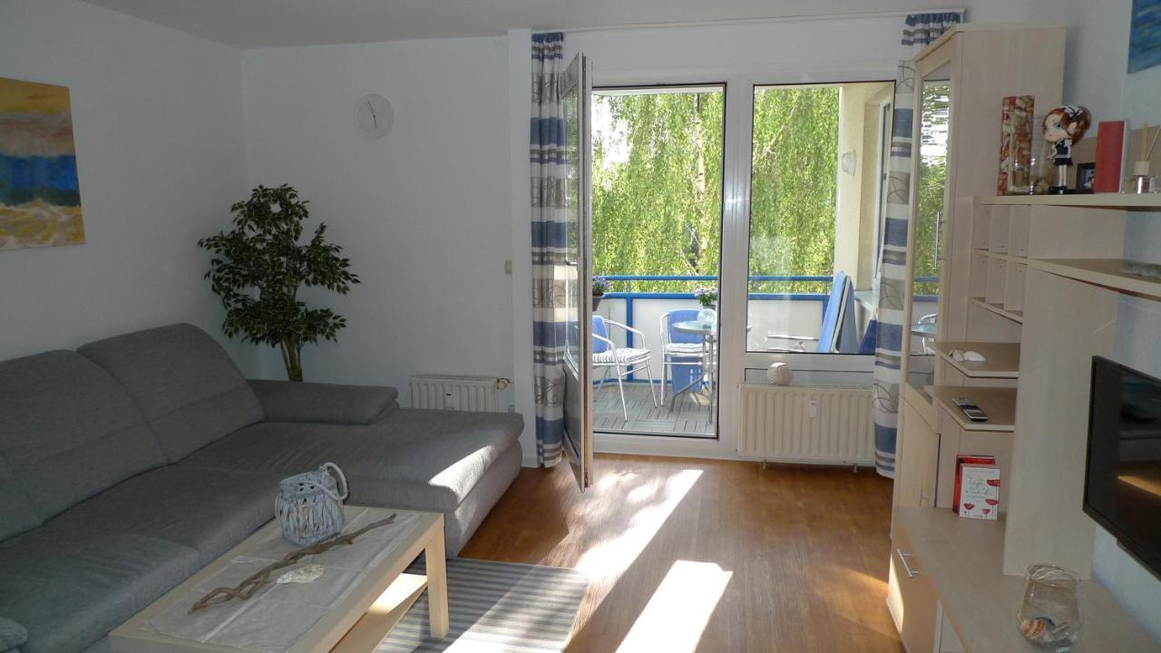 Aquamarin - Charmantes Appartement Mit Balkon Ρόστοκ Εξωτερικό φωτογραφία