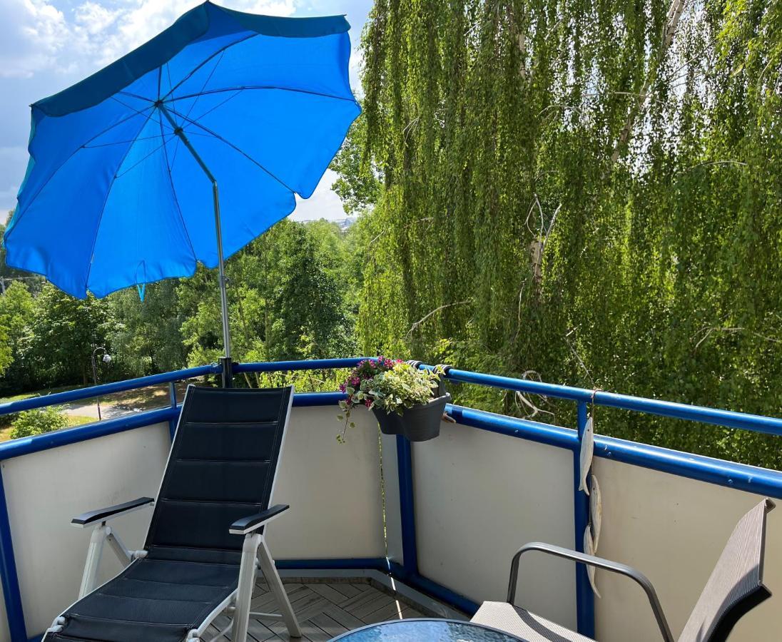 Aquamarin - Charmantes Appartement Mit Balkon Ρόστοκ Εξωτερικό φωτογραφία